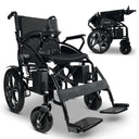 ComfyGo 6011 Electric Folding Wheelchair (17″ Wide Seat)