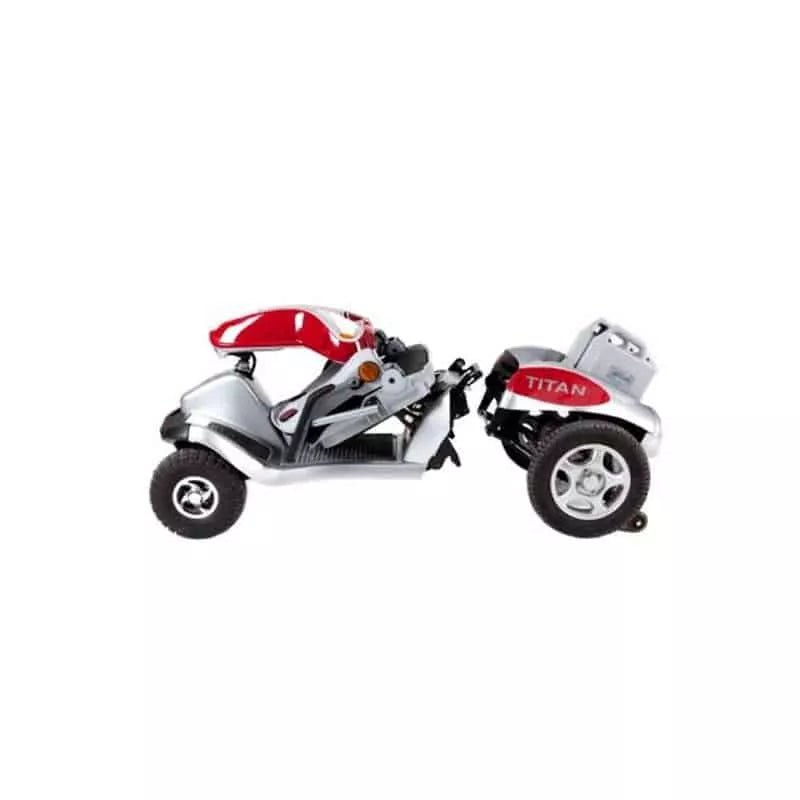 Tzora Titan Hummer XL 4-Wheel Heavy Duty Folding All Terrain Mobility Scooter