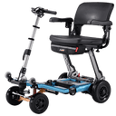 FreeRider Luggie Super Plus 4 Folding Mobility Scooter with Patented Omni-Suspension and Smart Turn Safety Technology
