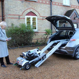 Quingo Flyte Deluxe 5-Wheel Mobility Scooter with MK2 Docking Station