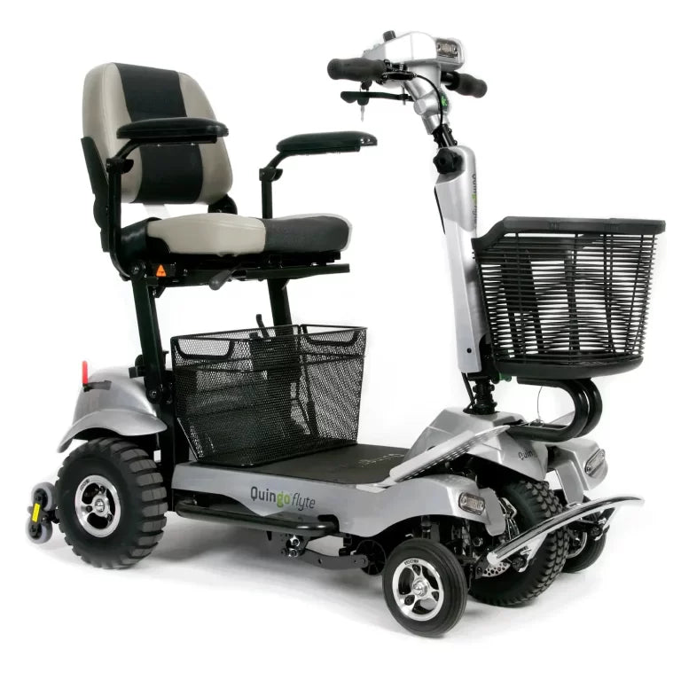 Quingo Flyte Deluxe 5-Wheel Mobility Scooter with MK2 Docking Station