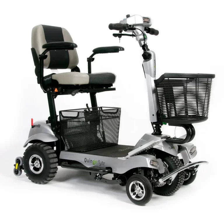 Quingo Flyte Deluxe 5-Wheel Mobility Scooter with MK2 Docking Station