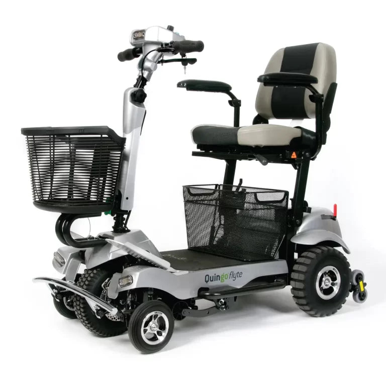 Quingo Flyte Deluxe 5-Wheel Mobility Scooter with MK2 Docking Station