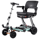 FreeRider Luggie Super Plus 4 Folding Mobility Scooter with Patented Omni-Suspension and Smart Turn Safety Technology