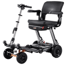 FreeRider Luggie Super Plus 4 Folding Mobility Scooter with Patented Omni-Suspension and Smart Turn Safety Technology