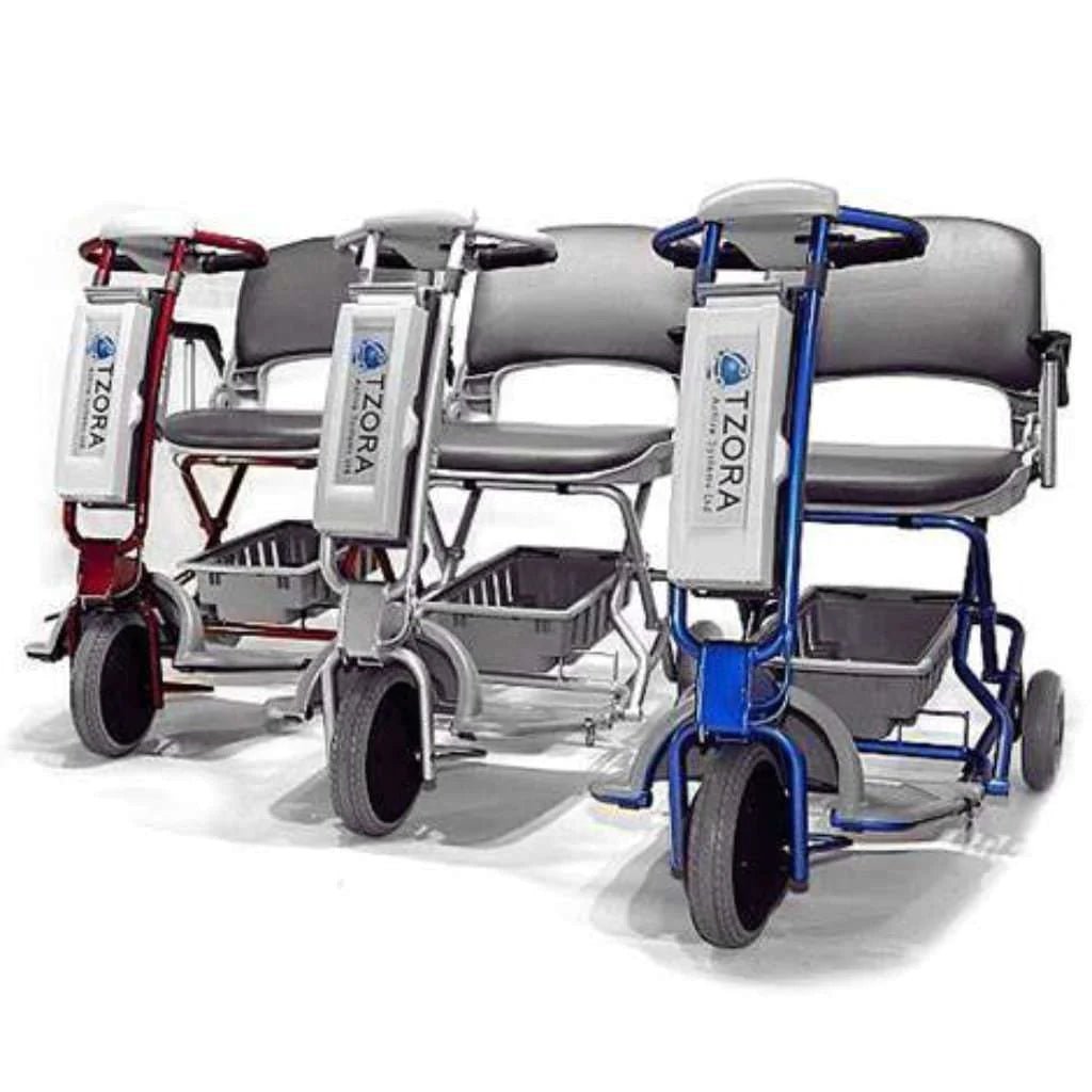 Tzora Elite Folding 3-Wheel Mobility Scooter