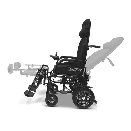 ComfyGo X-9 Remote Controlled Electric Power Wheelchair with Automatic Recline