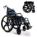 ComfyGo X-1 Manual Lightweight Wheelchair (17.5″ Wide Seat)