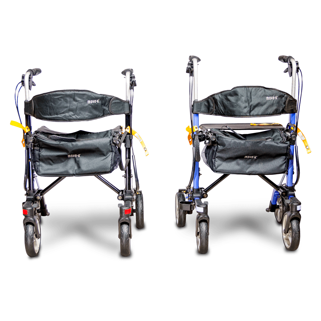 EV Rider Move-X Rollator 4-Wheel Walker