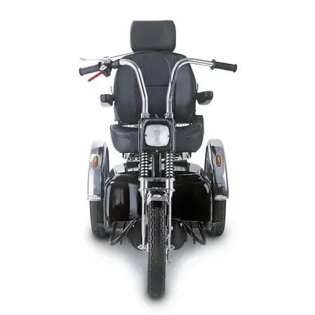 Afikim Afiscooter SE Classic Retro 3-Wheel Motorcycle-Inspired Mobility Scooter